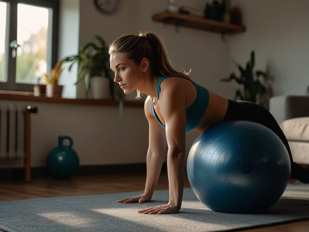 Read more about the article Exercise Ball with Handle for Adults – Best Home Workout